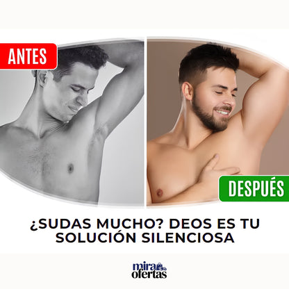 Cápsulas DEOS para el Mal Olor Corporal | Frescura y Confianza Todos los Días